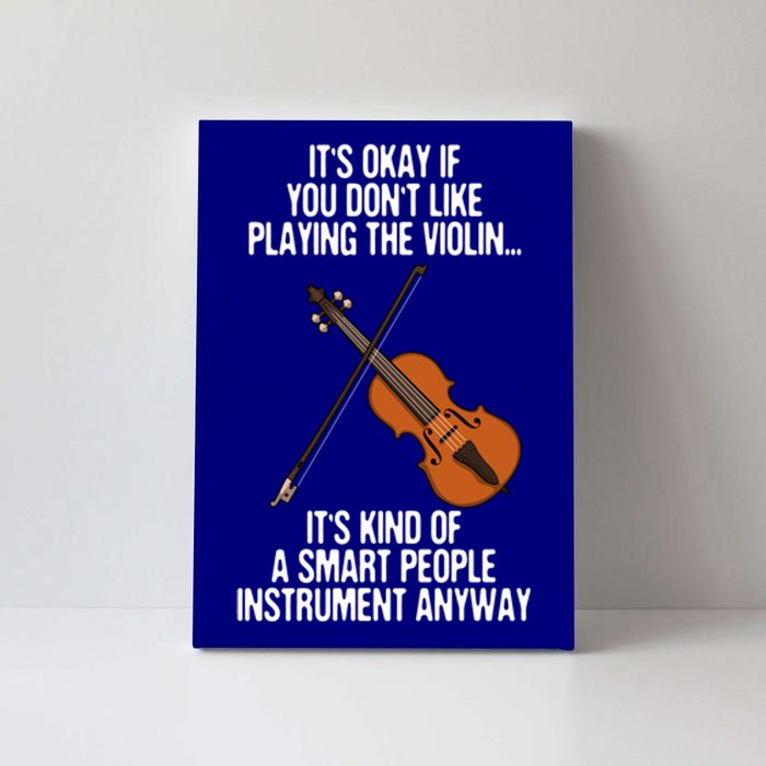 Best Violin Art Instrut Violin Player Gift Canvas