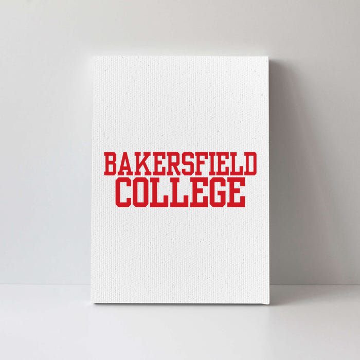 Bakersfield Vintage Arch College Canvas