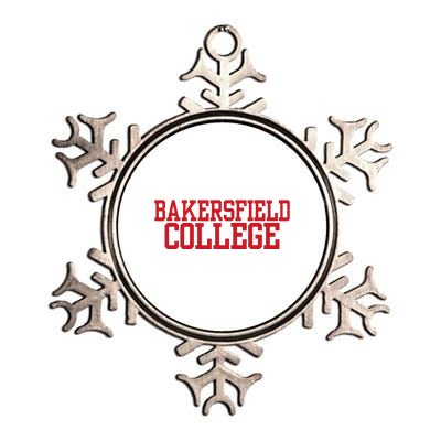 Bakersfield Vintage Arch College Metallic Star Ornament