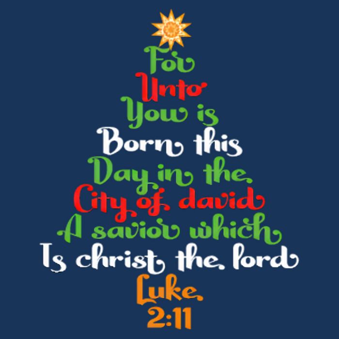 Bible Verse As Christmas Tree Cool Comfort Performance Bucket Hat