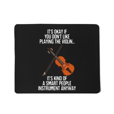 Best Violin Art Instrument Violin Player Mousepad