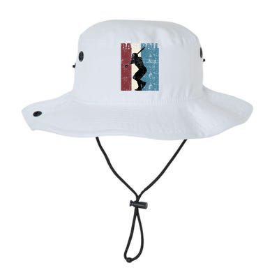 Baseball Vintage Baseball Player Distressed Gift Legacy Cool Fit Booney Bucket Hat