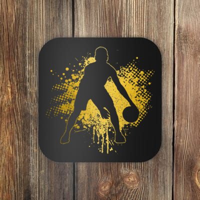 Basketball Vintage Bball Player Coach Sports Baller  Coaster