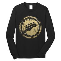 Bass Vintage Bass Guitar 02 For Bass Player Long Sleeve Shirt