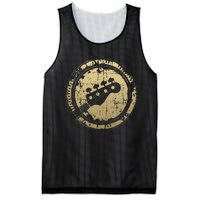 Bass Vintage Bass Guitar 02 For Bass Player Mesh Reversible Basketball Jersey Tank