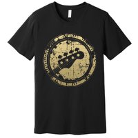 Bass Vintage Bass Guitar 02 For Bass Player Premium T-Shirt