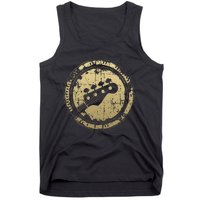 Bass Vintage Bass Guitar 02 For Bass Player Tank Top