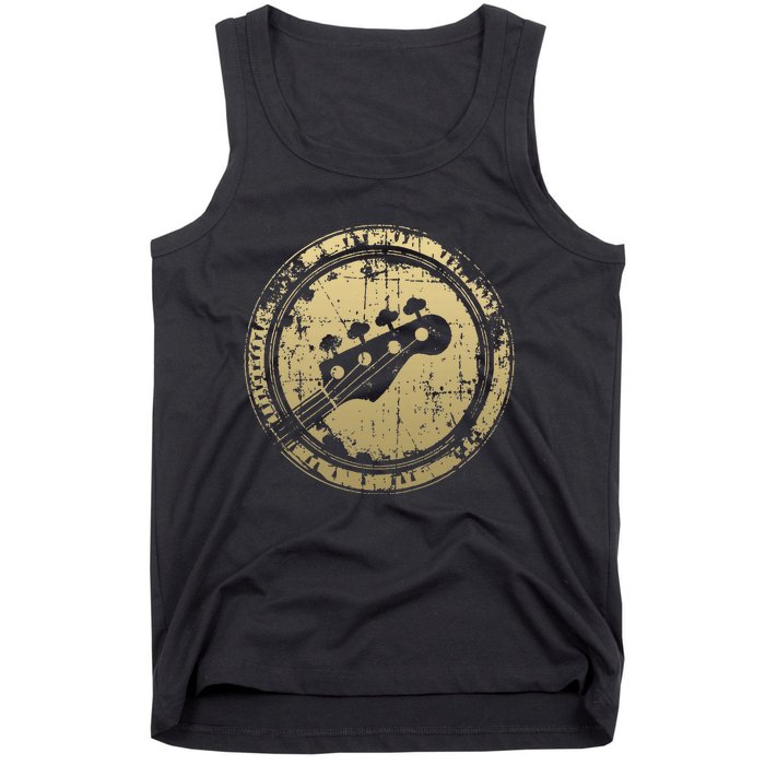 Bass Vintage Bass Guitar 02 For Bass Player Tank Top