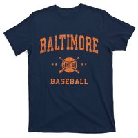 Baltimore Vintage Baseball Throwback Retro Design T-Shirt