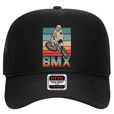 Bmx Vintage Bike Fans Gift Bike Bmx Trucker Hat