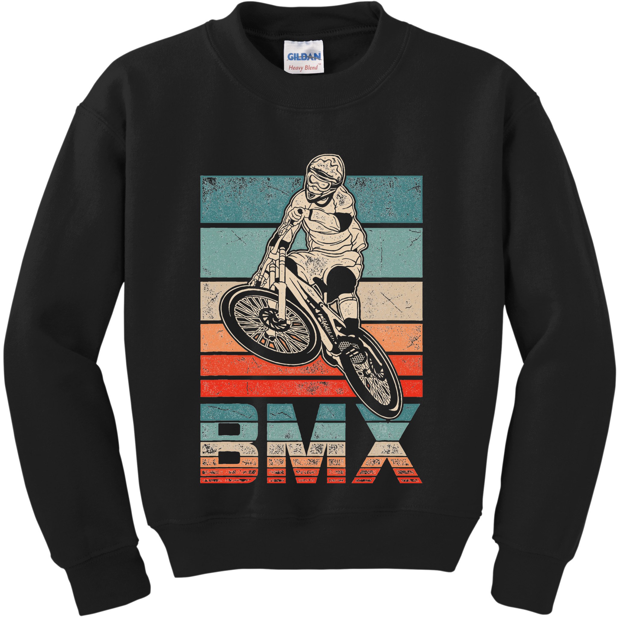 Bmx Vintage Bike Fans Gift Bike Bmx Kids Sweatshirt
