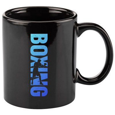 Boxing Vintage Boxing Gift 11oz C Handle Ceramic Mug