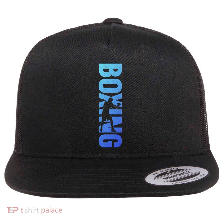 Boxing Vintage Boxing Gift Flatbill Hat