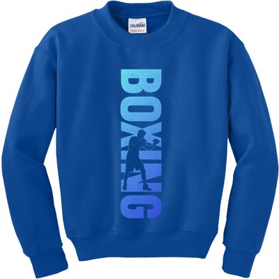 Boxing Vintage Boxing Gift Kids Sweatshirt