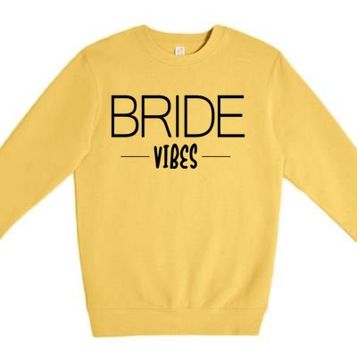 Bride Vibes Premium Crewneck Sweatshirt