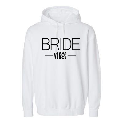 Bride Vibes Garment-Dyed Fleece Hoodie