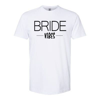 Bride Vibes Softstyle CVC T-Shirt