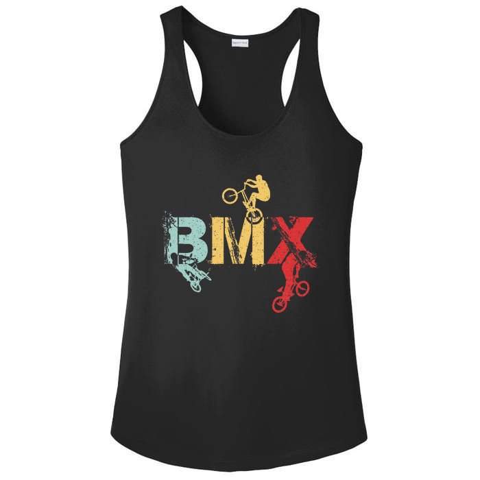 Bmx Vintage Bike Ladies PosiCharge Competitor Racerback Tank