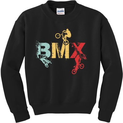 Bmx Vintage Bike Kids Sweatshirt