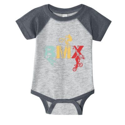 Bmx Vintage Bike Infant Baby Jersey Bodysuit