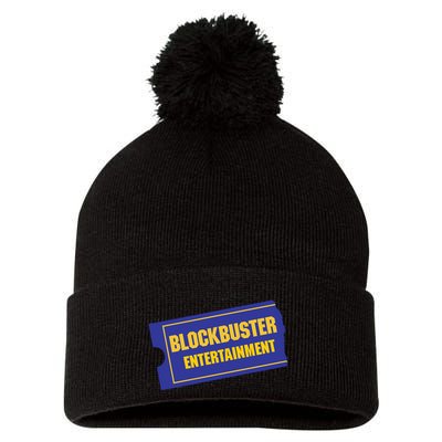 Blockbuster Video Pom Pom 12in Knit Beanie