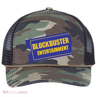 Blockbuster Video Retro Rope Trucker Hat Cap