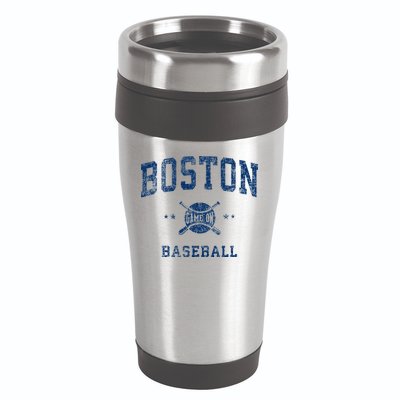 Boston Vintage Baseball Throwback 16oz Travel Tumbler