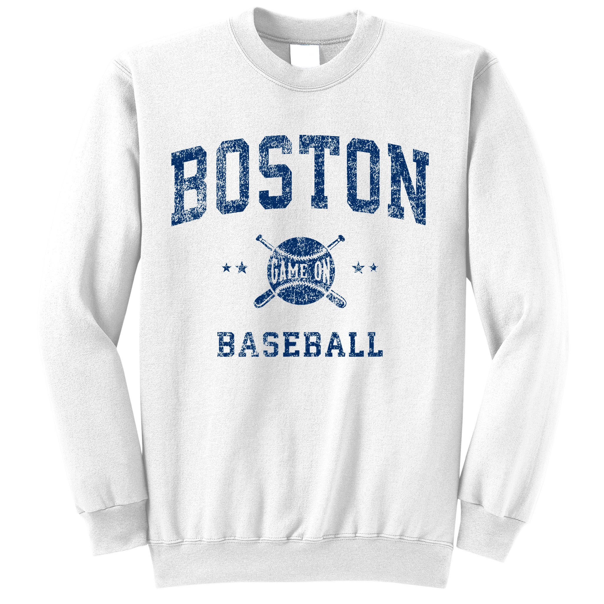 Boston Vintage Baseball Throwback Sweatshirt