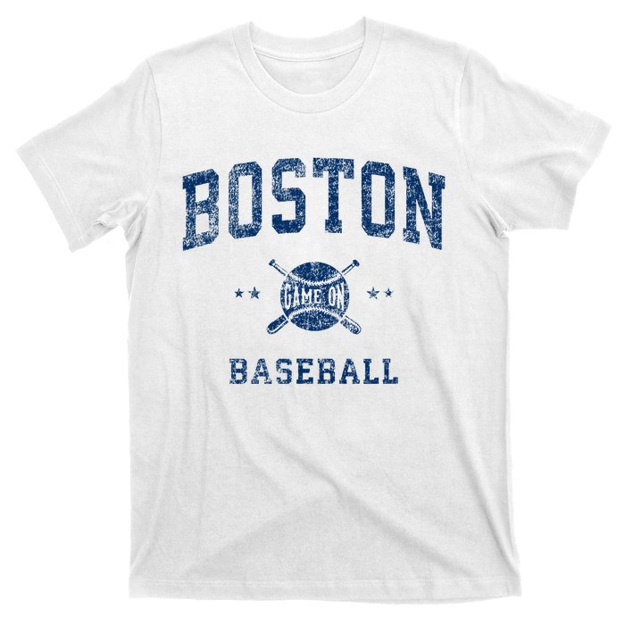 Boston Vintage Baseball Throwback T-Shirt