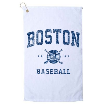Boston Vintage Baseball Throwback Golf Towel