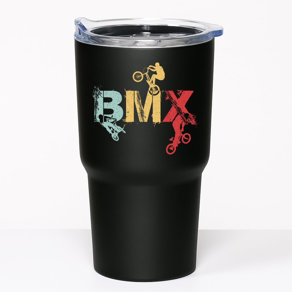BMX Vintage Bike Fans Gift Boy BMX Tumbler