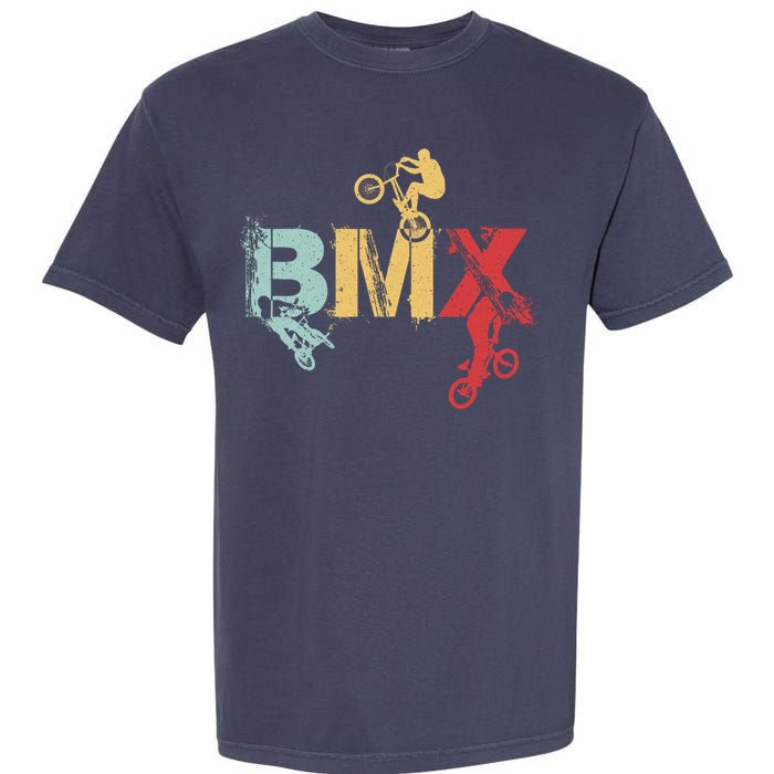 BMX Vintage Bike Fans Gift Boy BMX Garment-Dyed Heavyweight T-Shirt