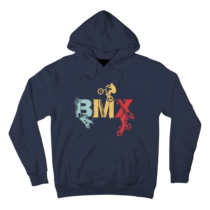 BMX Vintage Bike Fans Gift Boy BMX Hoodie