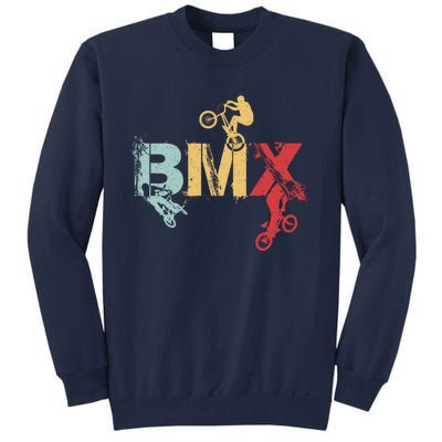 BMX Vintage Bike Fans Gift Boy BMX Tall Sweatshirt