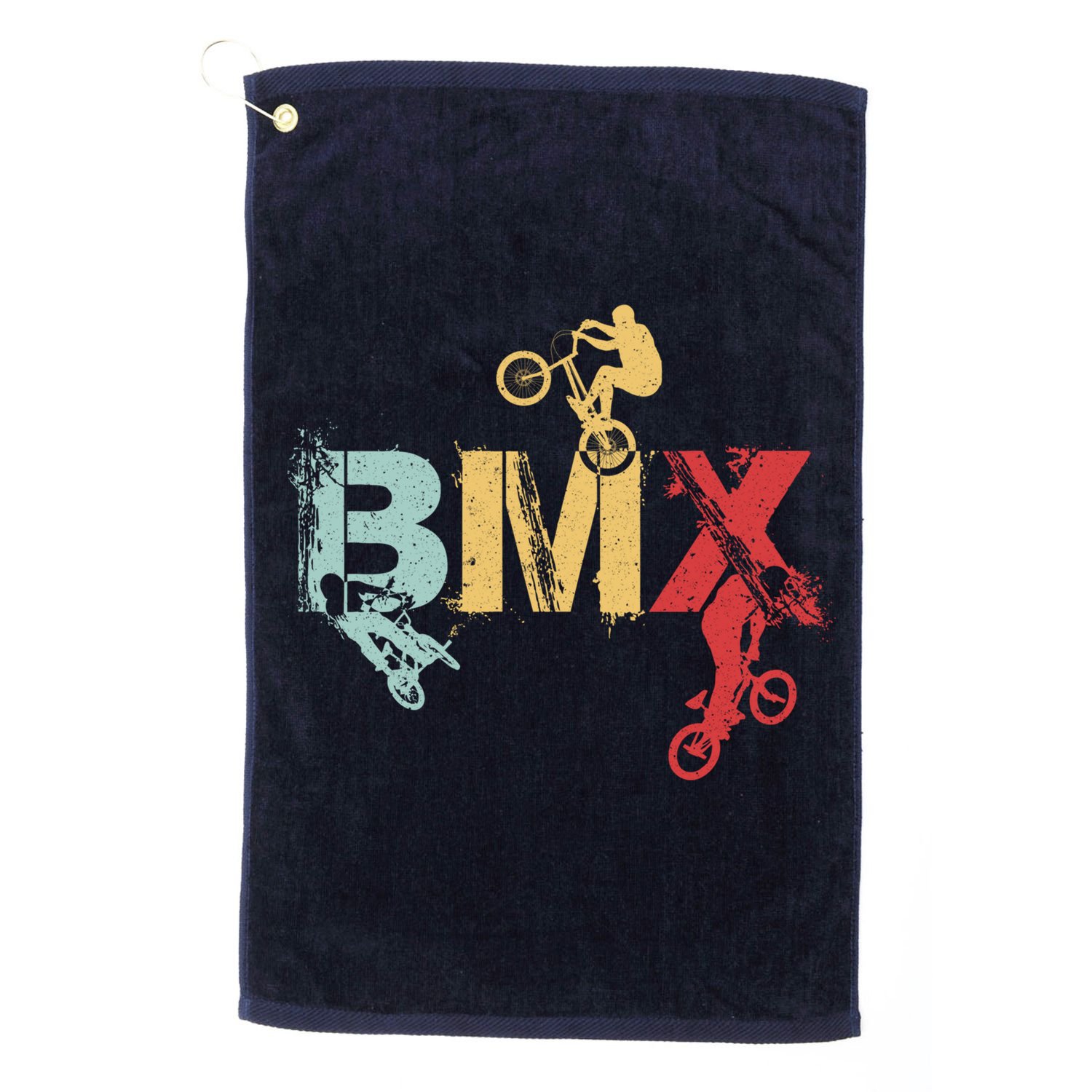 BMX Vintage Bike Fans Gift Boy BMX Golf Towel