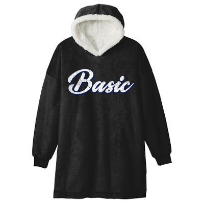 Basic Vintage Hooded Wearable Blanket