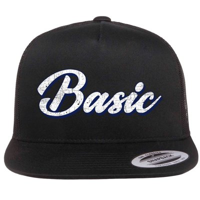 Basic Vintage Flatbill Hat