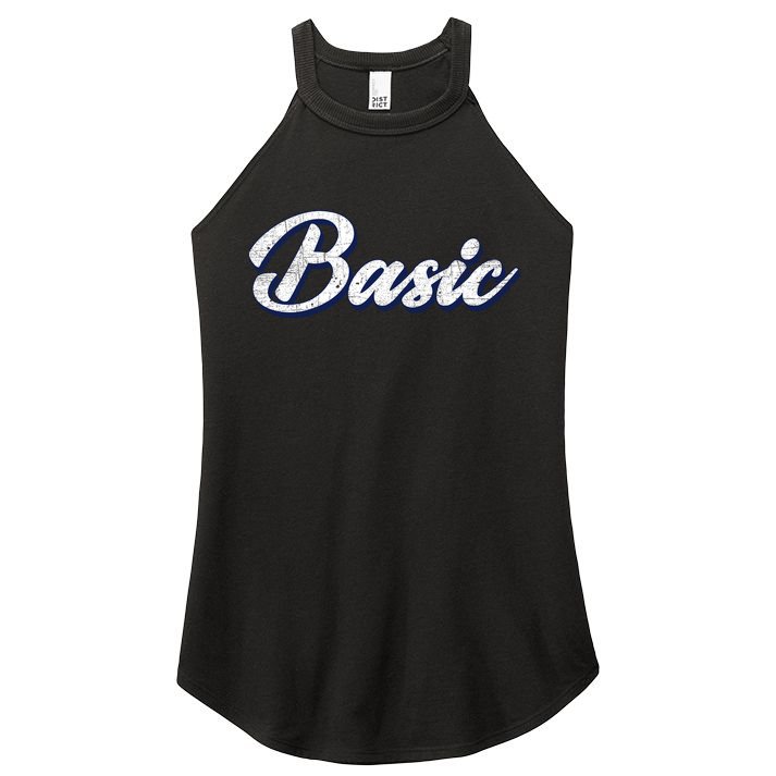 Basic Vintage Women's Perfect Tri Rocker Tank