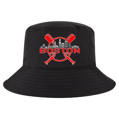 Boston Vintage Baseball Cool Comfort Performance Bucket Hat