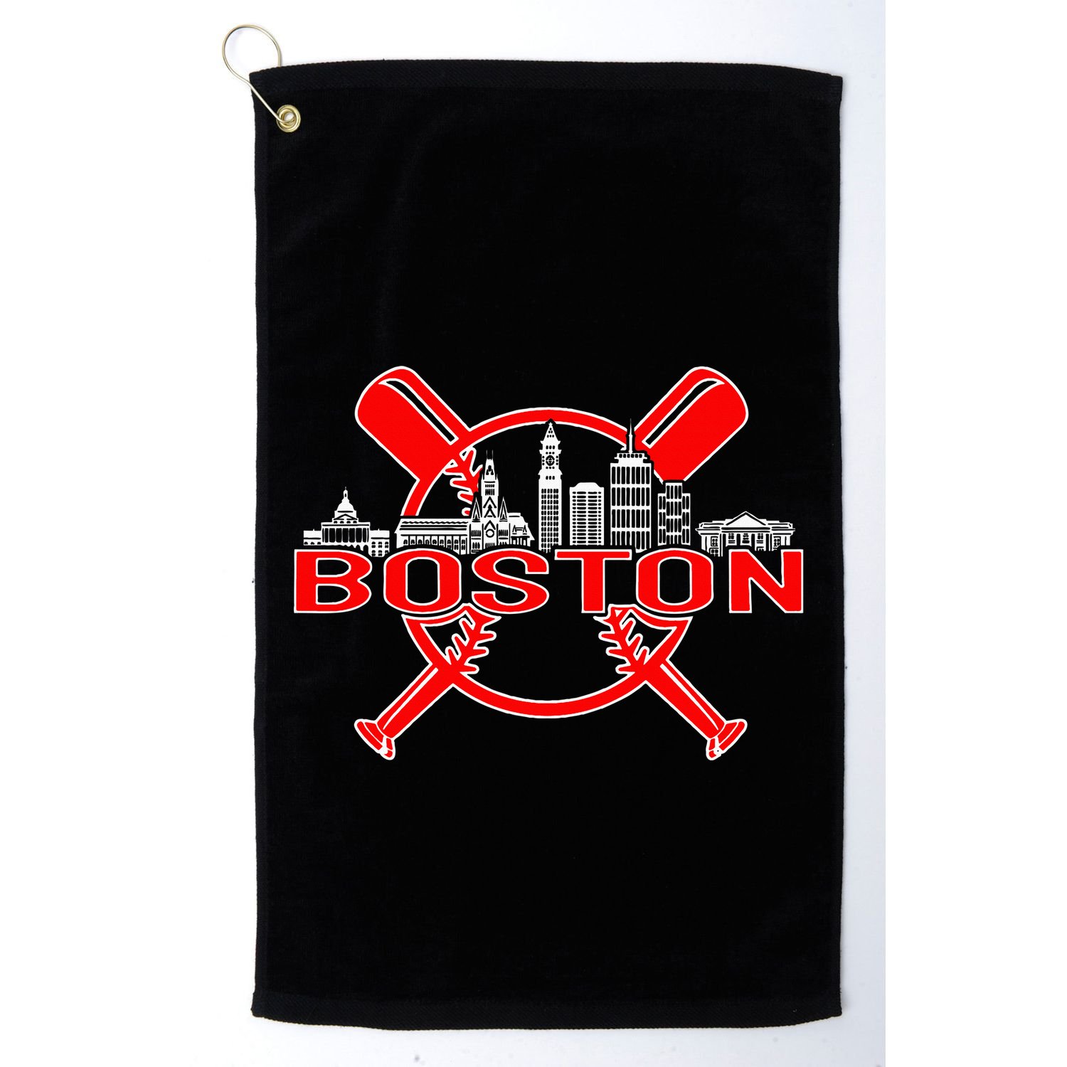 Boston Vintage Baseball Golf Towel