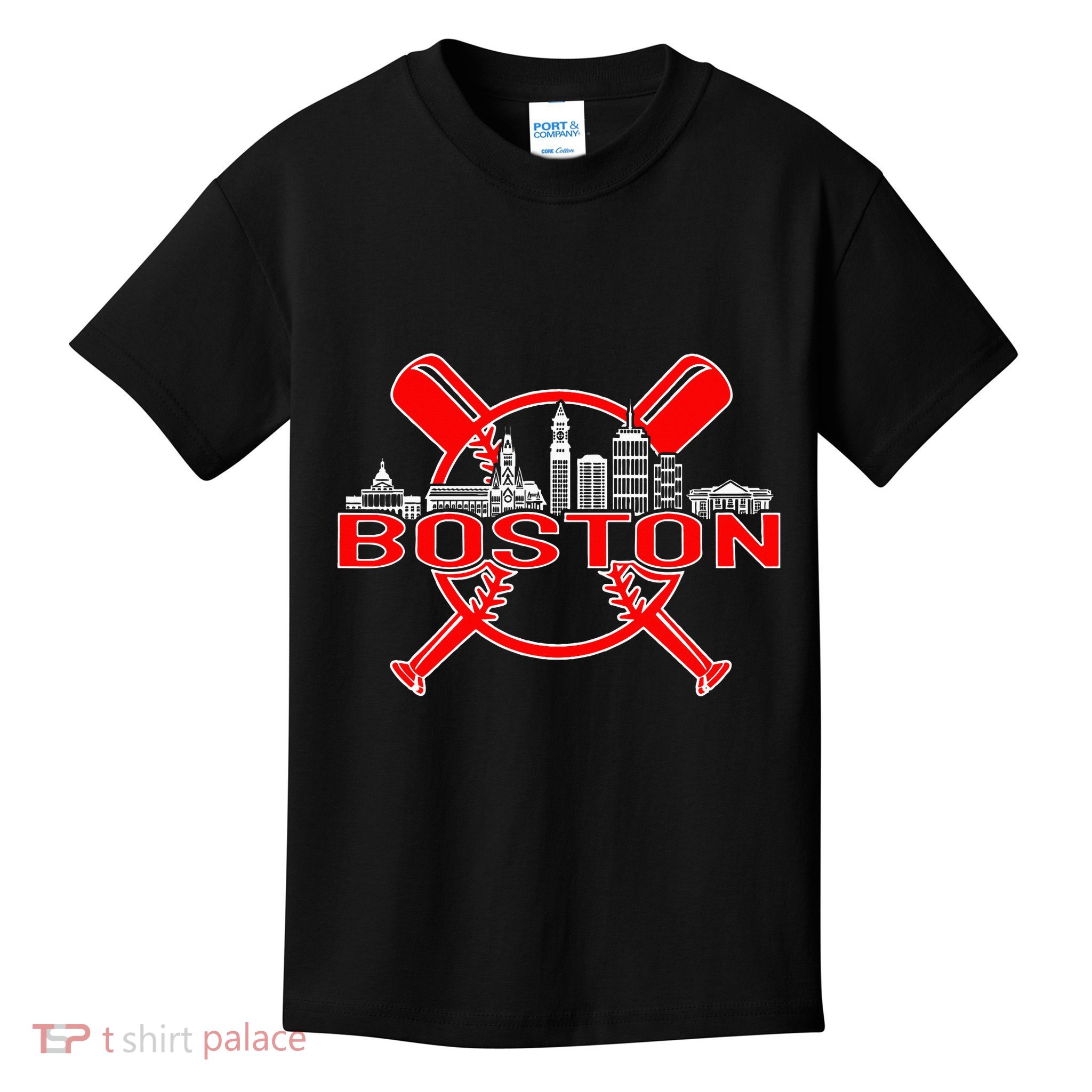 Boston Vintage Baseball Kids T-Shirt