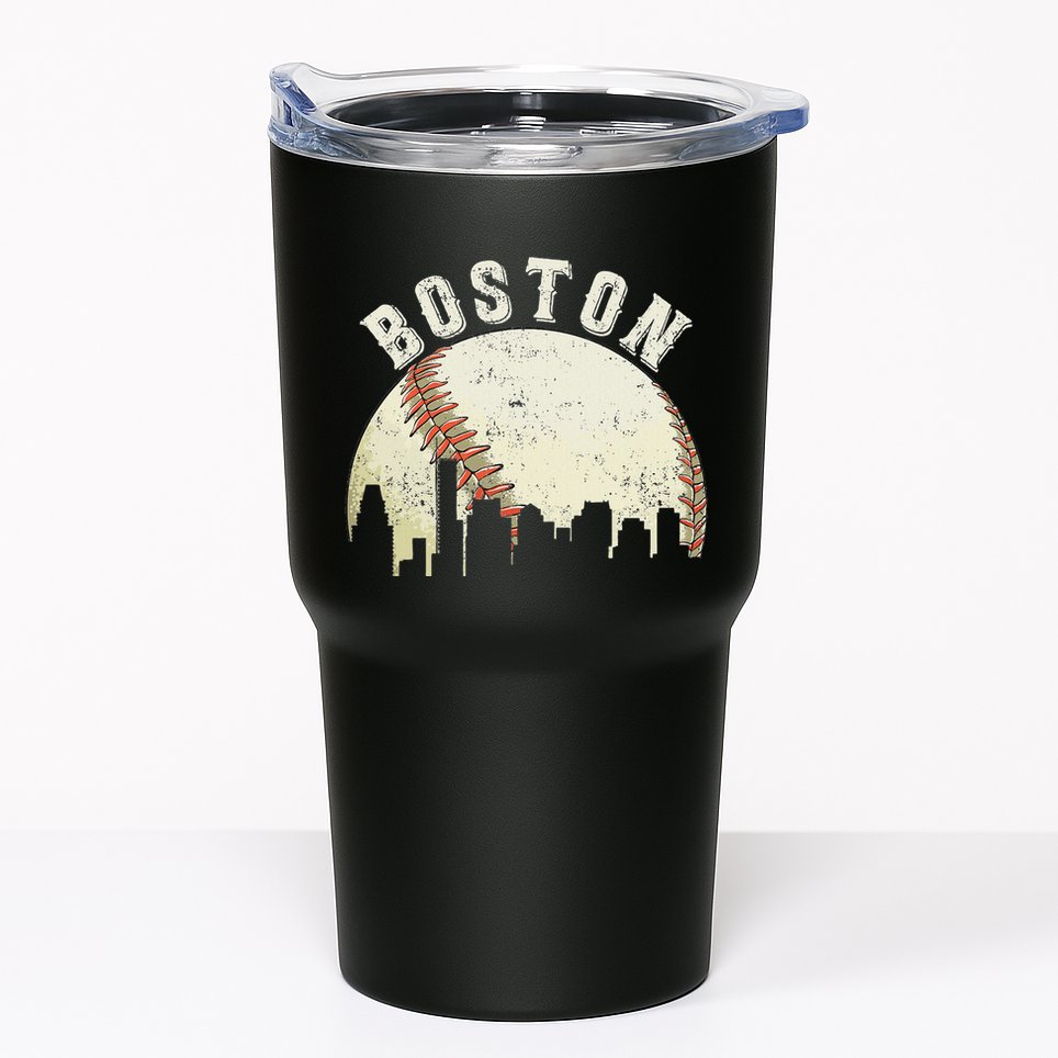 Boston Vintage Baseball Distressed Retro Tumbler