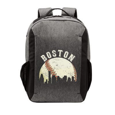 Boston Vintage Baseball Distressed Retro Vector Backpack