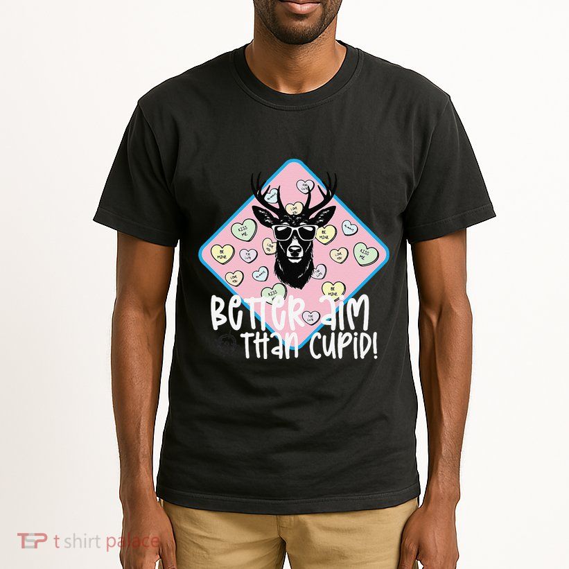 Boy Valentines Bucked Better Aim Than Cupid Deer Hunting Tall T-Shirt
