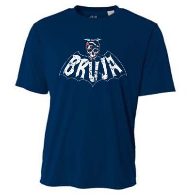 Bruja Vintage Bat Cooling Performance Crew T-Shirt