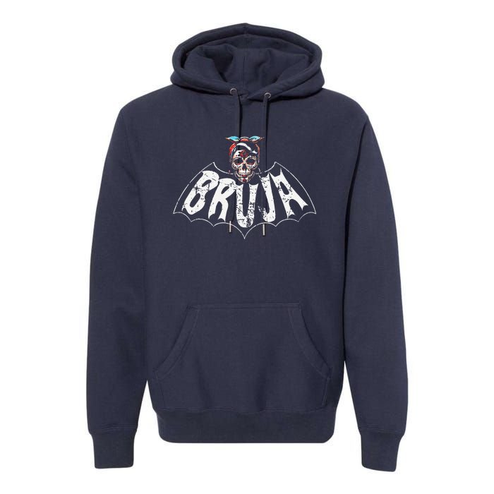 Bruja Vintage Bat Premium Hoodie