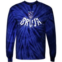 Bruja Vintage Bat Tie-Dye Long Sleeve Shirt