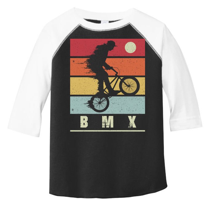 Bmx Vintage Bike Fans Kids Gift Boys Bmx Gift Toddler Fine Jersey T-Shirt