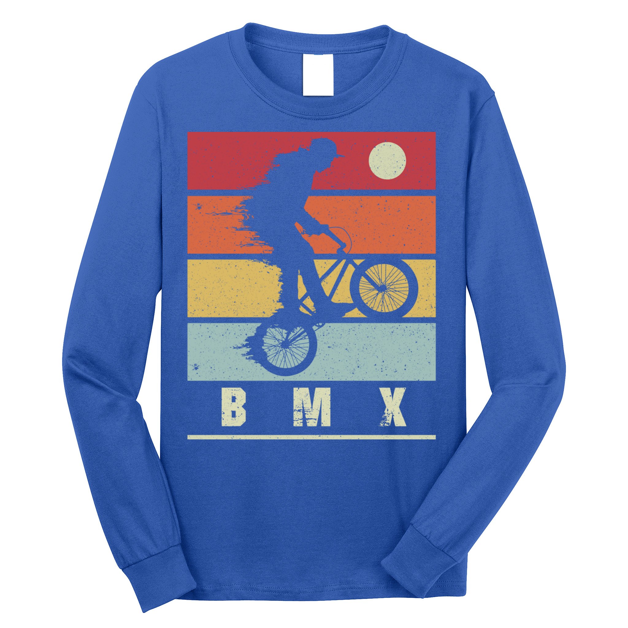 Bmx Vintage Bike Fans Kids Gift Boys Bmx Gift Long Sleeve Shirt