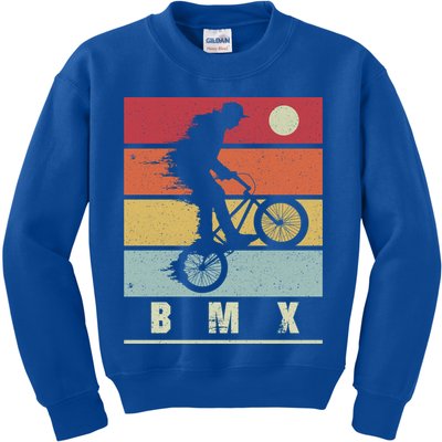 Bmx Vintage Bike Fans Kids Gift Boys Bmx Gift Kids Sweatshirt